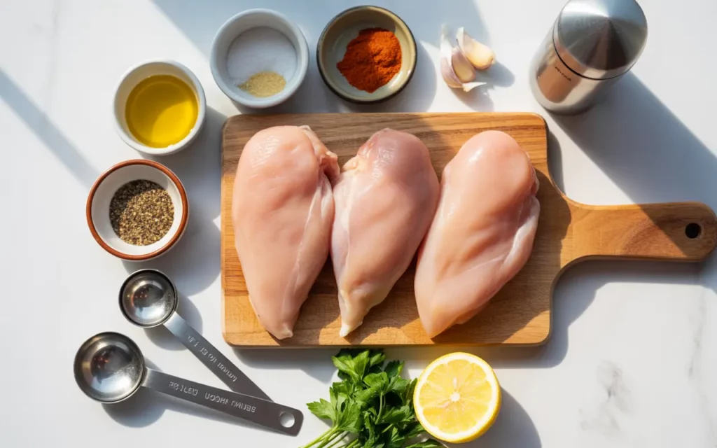 Ingredients You’ll Need for Perfect Baked Chicken Breast