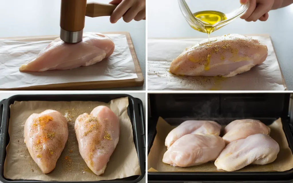 Step-by-Step Instructions for the Best Baked Chicken Breast